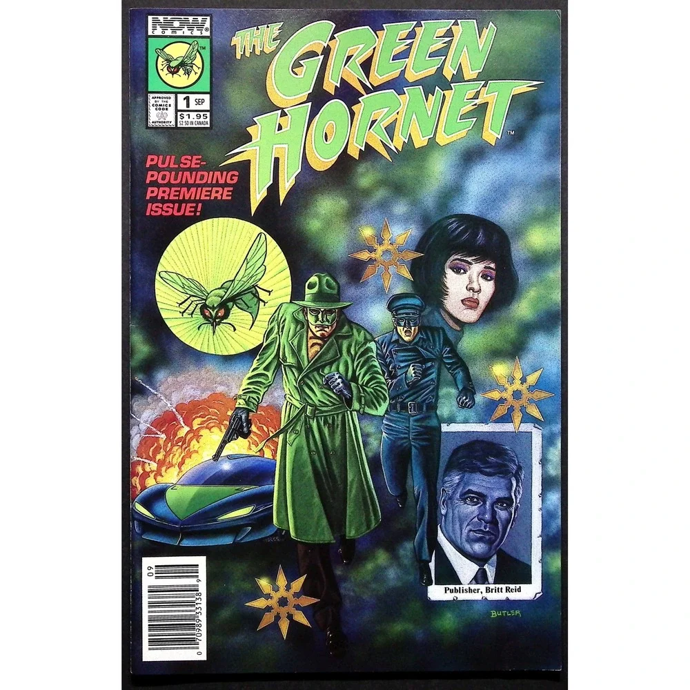 NOW Comics The Green Hornet‎ # 1 2 3 Comic Books Lot Set Newsstand 1991